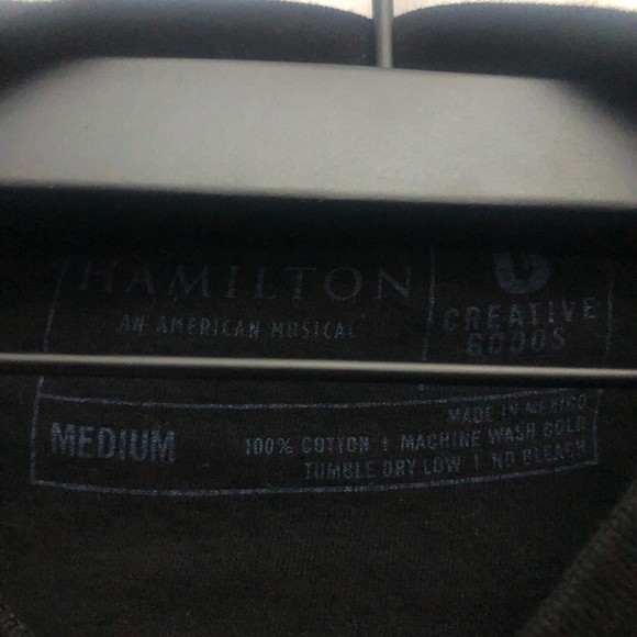 Hamilton An American Musical Adult Medium T-Shirt - Picture 3 of 4